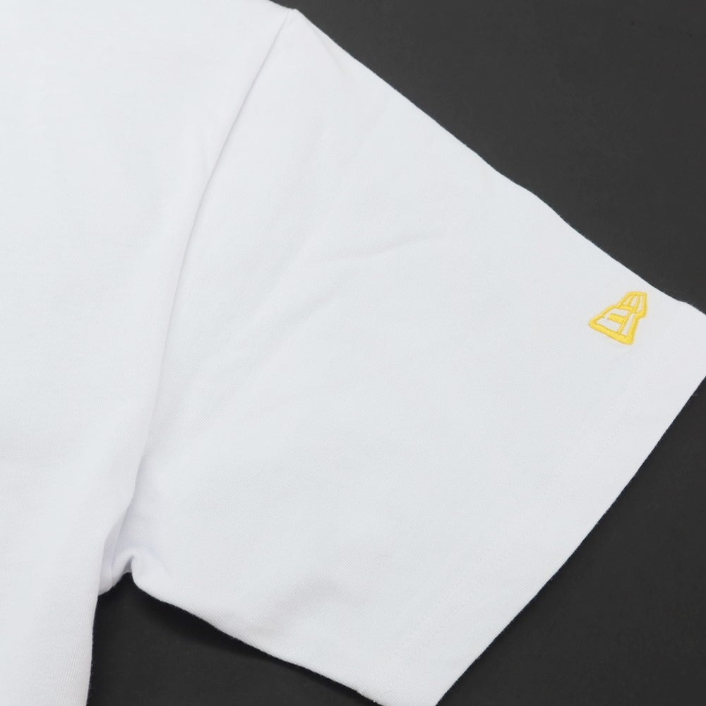 【中古】タカヒロミヤシタザソロイスト TAKAHIRO MIYASHITA The SoloIst. × NEW ERA 2024年秋冬 コットン クルーネック 半袖Tシャツ ホワイト【 XL 】【 状態ランクA 】【 メンズ 】