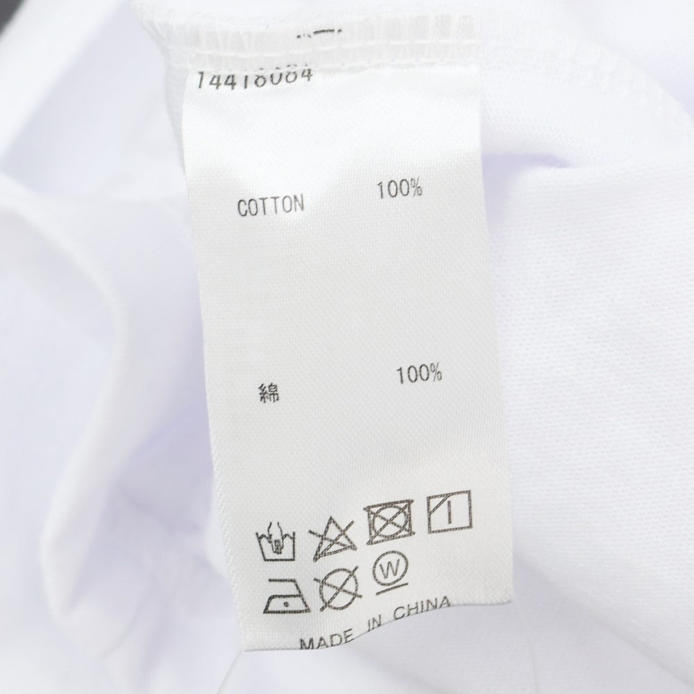 【中古】タカヒロミヤシタザソロイスト TAKAHIRO MIYASHITA The SoloIst. × NEW ERA 2024年秋冬 コットン クルーネック 半袖Tシャツ ホワイト【 XL 】【 状態ランクA 】【 メンズ 】