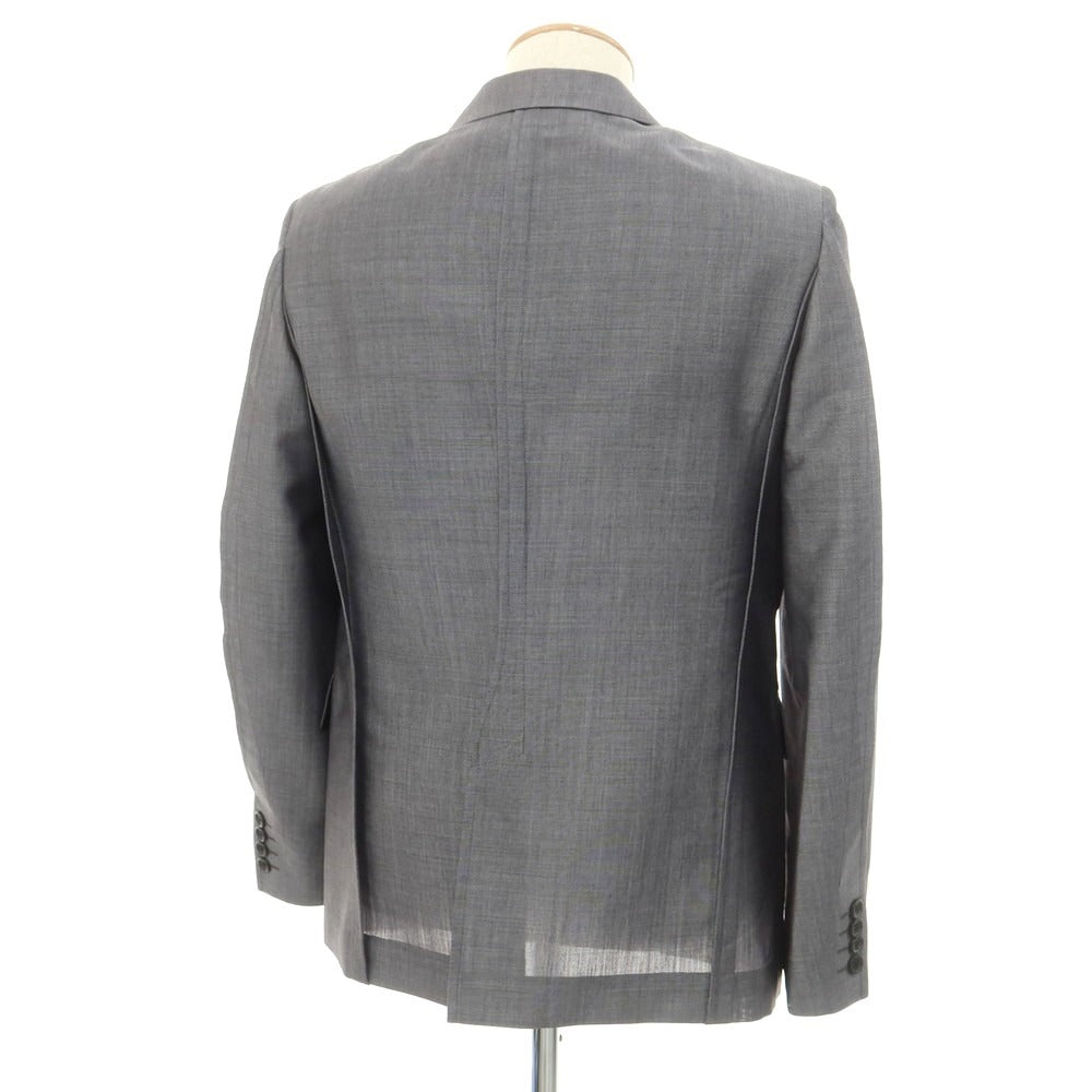 【中古】コムデギャルソン オムドゥ COMME des GARCONS HOMME DEUX 2024年春夏 モヘヤウール テーラードジャケット グレー【 S 】【 状態ランクA 】【 メンズ 】