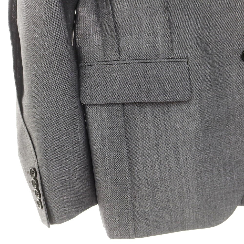 【中古】コムデギャルソン オムドゥ COMME des GARCONS HOMME DEUX 2024年春夏 モヘヤウール テーラードジャケット グレー【 S 】【 状態ランクA 】【 メンズ 】