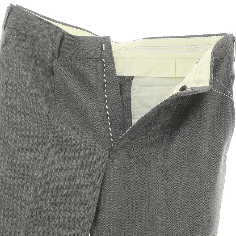 【中古】コムデギャルソン オムドゥ COMME des GARCONS HOMME DEUX 2023年秋冬 ウール カジュアルスラックスパンツ グレー【 M 】【 状態ランクA 】【 メンズ 】