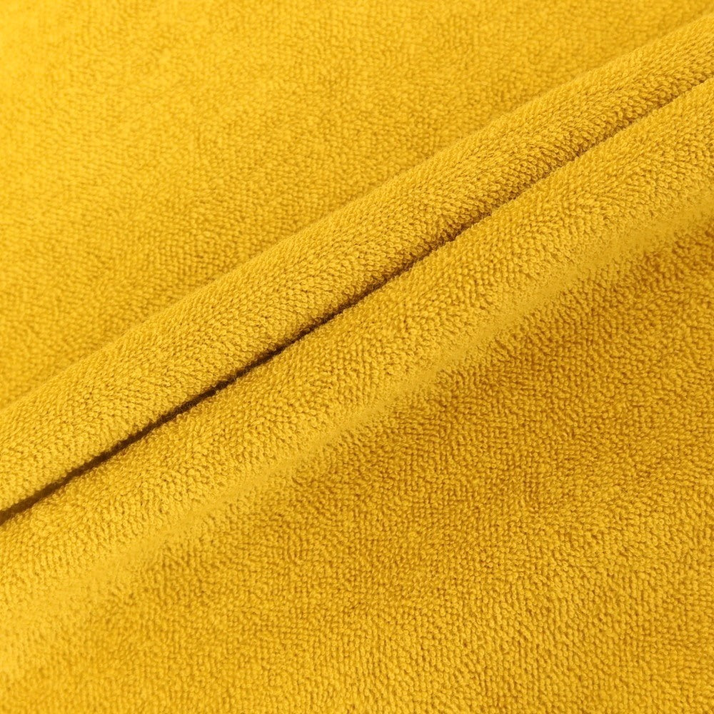 【新品】ザノーネ ZANONE コットン パイル 半袖ポロシャツ マスタードイエロー【 46 】【 状態ランクN 】【 メンズ 】