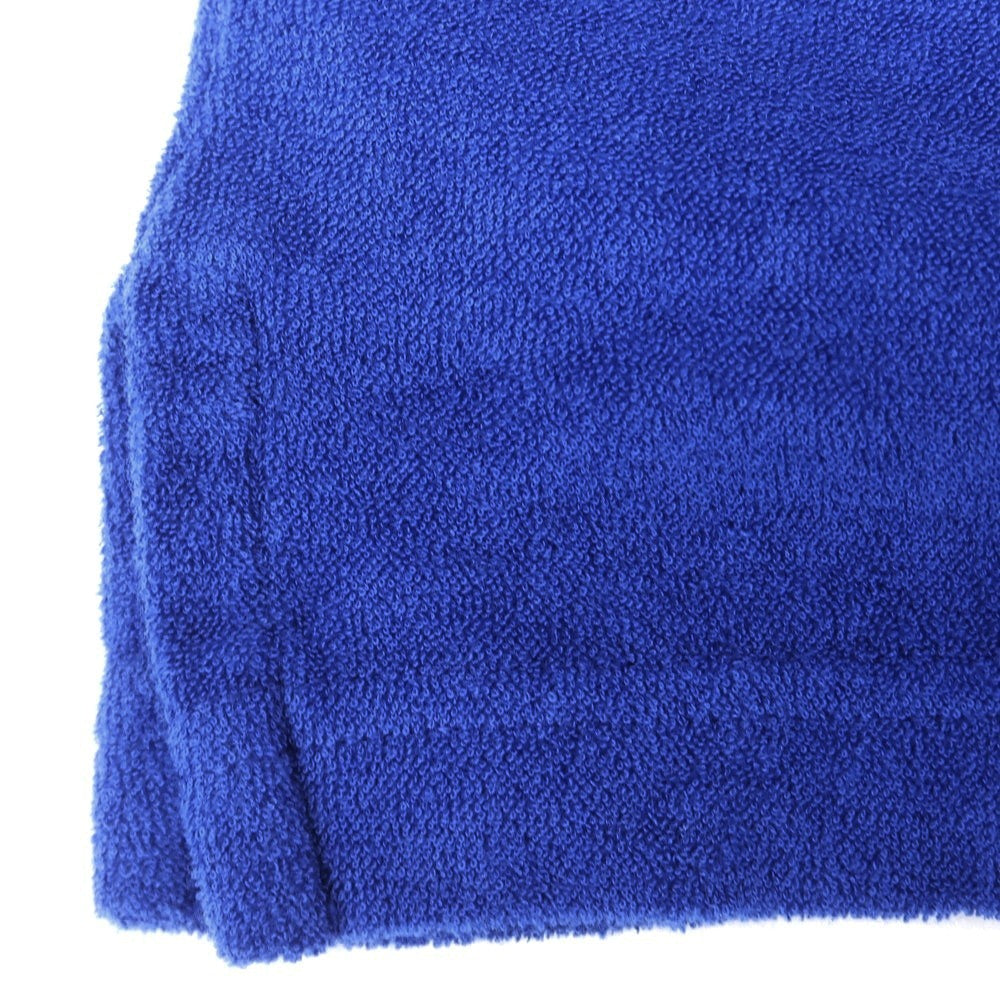 【新品】ザノーネ ZANONE コットン パイル 半袖ポロシャツ ブルー【 46 】【 状態ランクN 】【 メンズ 】