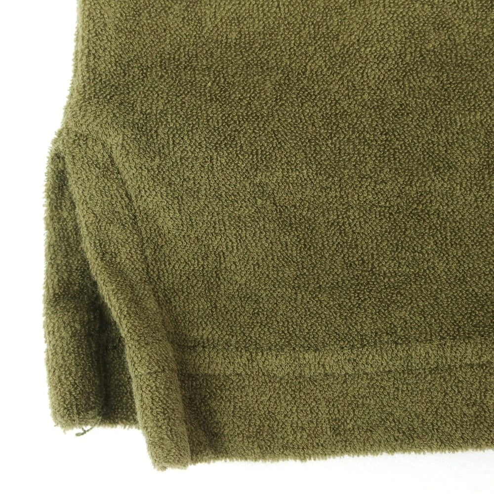 【新品】ザノーネ ZANONE コットン パイル 半袖ポロシャツ オリーブグリーン【 44 】【 状態ランクN 】【 メンズ 】