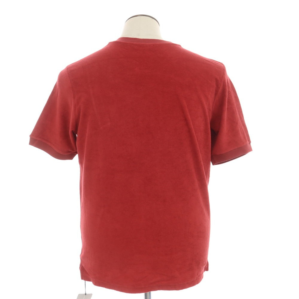 【新品】ザノーネ ZANONE コットン パイル クルーネック 半袖Tシャツ レッド【 50 】【 状態ランクN 】【 メンズ 】