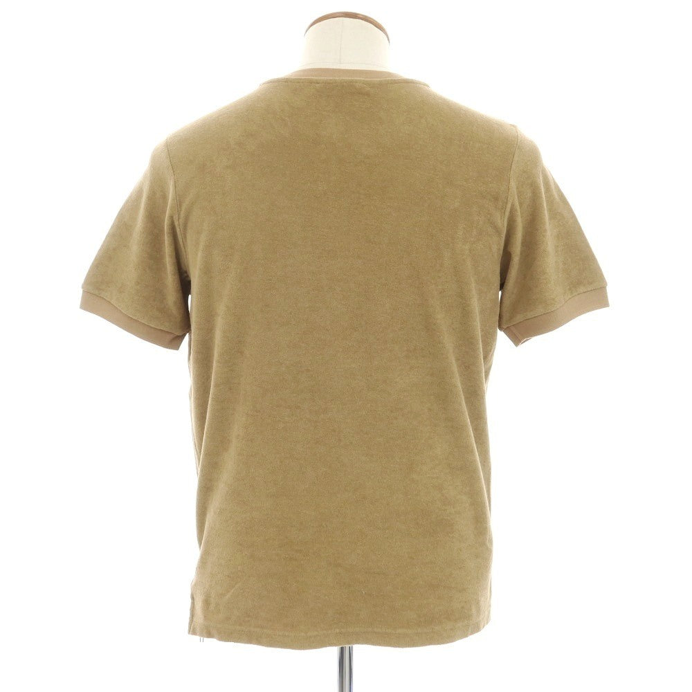 【中古】ザノーネ ZANONE コットン パイル クルーネック 半袖Tシャツ オーカー【 46 】【 状態ランクB 】【 メンズ 】