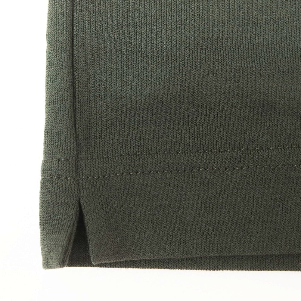 【新品】ザノーネ ZANONE アイスコットン クルーネック 半袖Tシャツ ダークオリーブ【 46 】【 状態ランクN 】【 メンズ 】