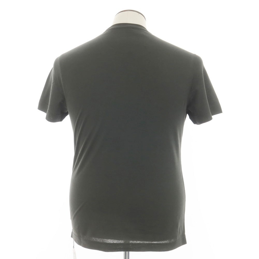 【新品】ザノーネ ZANONE アイスコットン クルーネック 半袖Tシャツ ダークオリーブ【 50 】【 状態ランクN 】【 メンズ 】