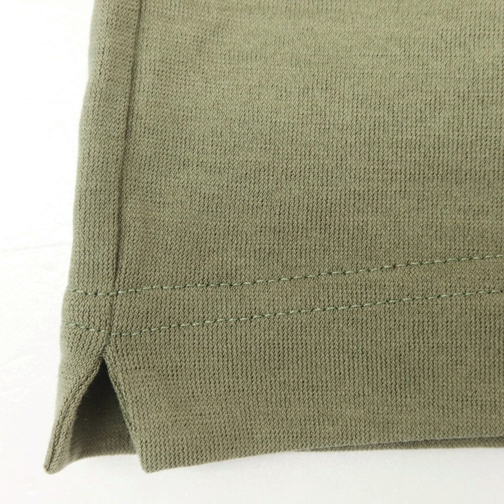 【新品】ザノーネ ZANONE アイスコットン クルーネック 長袖Tシャツ オリーブグリーン【 52 】【 状態ランクN 】【 メンズ 】