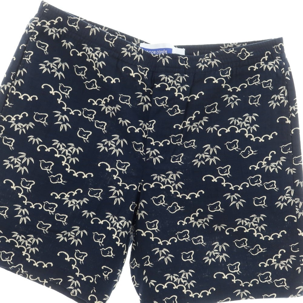【新品】ヤコブコーエン JACOB COHEN GREGORY コットン ショートパンツ ネイビー【 XXL 】【 状態ランクN 】【 メンズ 】
