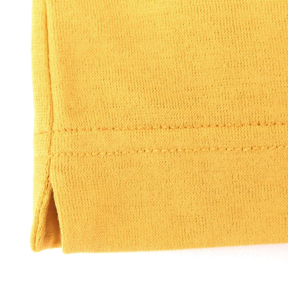 【新品】ザノーネ ZANONE アイスコットン クルーネック ポケット 半袖Tシャツ イエローxホワイト【 46 】【 状態ランクN 】【 メンズ 】