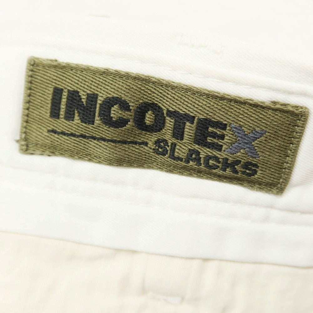 【新品アウトレット】インコテックス INCOTEX ストレッチ コットン ショートパンツ ホワイト【 30 】【 状態ランクN- 】【 メンズ 】
