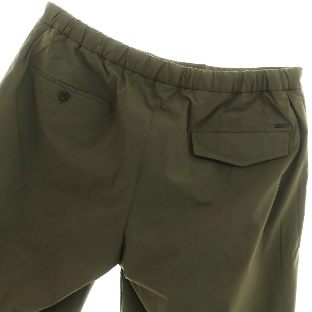 【新品】インコテックス INCOTEX ポリエステル ショートパンツ オリーブ【 52 】【 状態ランクN 】【 メンズ 】