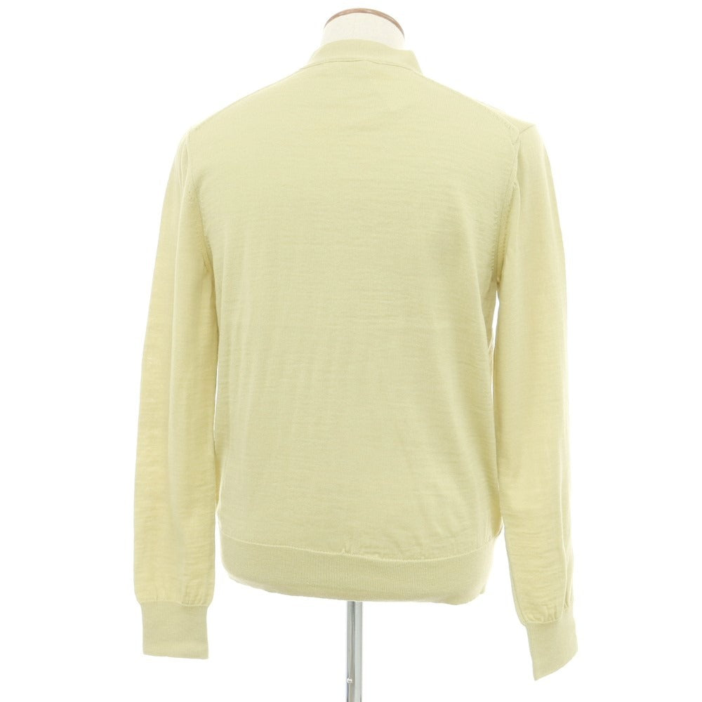 【中古】コムデギャルソンシャツ COMME des GARCONS SHIRT 2024年春夏 ハイゲージ ウール系 カーディガン ライトグリーン【 表記なし(M位) 】【 状態ランクA 】【 メンズ 】