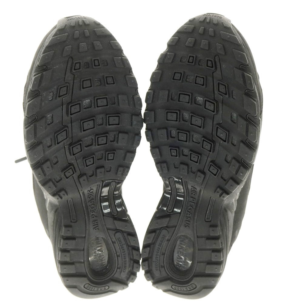 【中古】コムデギャルソンオムプリュス COMME des GARCONS HOMME PLUS × NIKE 2023年秋冬 AIR PEGASUS 2005 SP スニーカー ブラック【 28cm 】【 状態ランクA 】【 メンズ 】