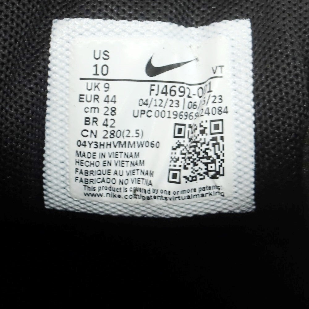 【中古】コムデギャルソンオムプリュス COMME des GARCONS HOMME PLUS × NIKE 2023年秋冬 AIR PEGASUS 2005 SP スニーカー ブラック【 28cm 】【 状態ランクA 】【 メンズ 】