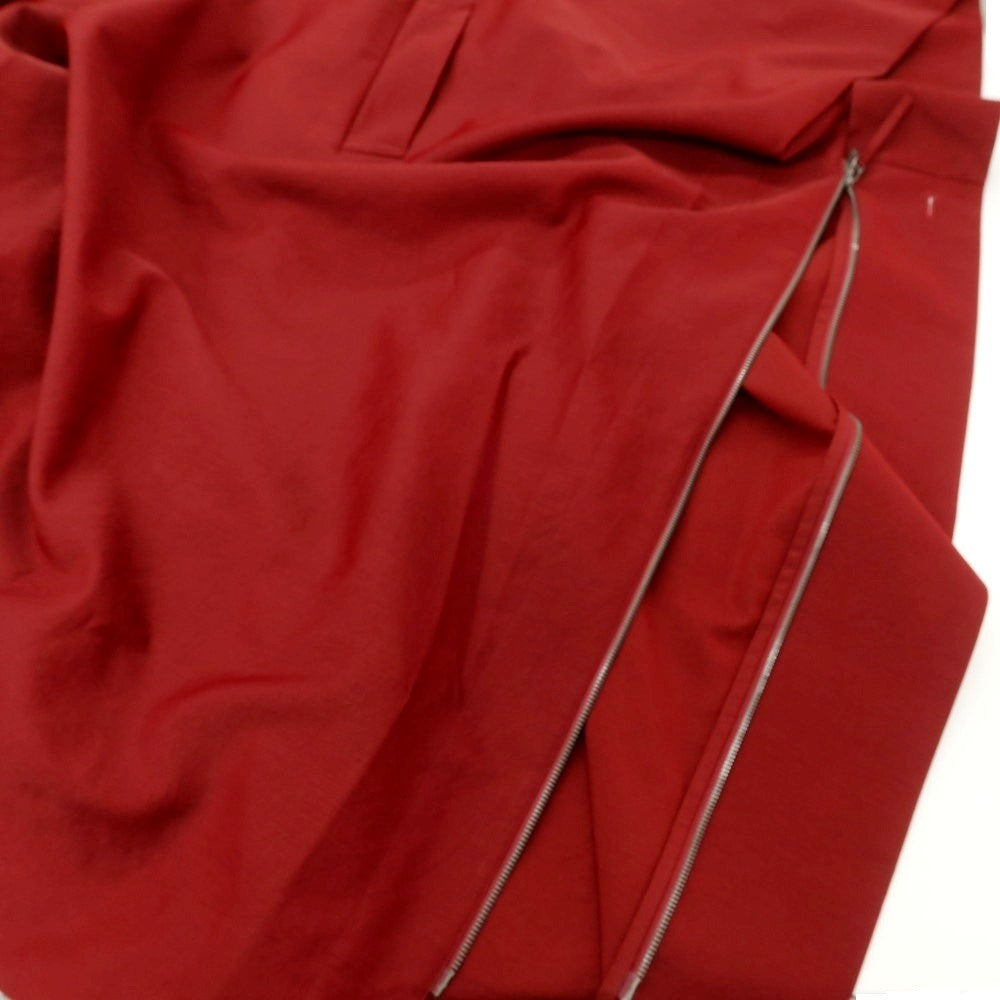 【中古】オム プリッセ イッセイミヤケ HOMME PLISSE ISSEY MIYAKE 2024年秋冬 ポリエステル系 ポンチョコート ワインレッド【 表記なし(L位) 】【 状態ランクA 】【 メンズ 】