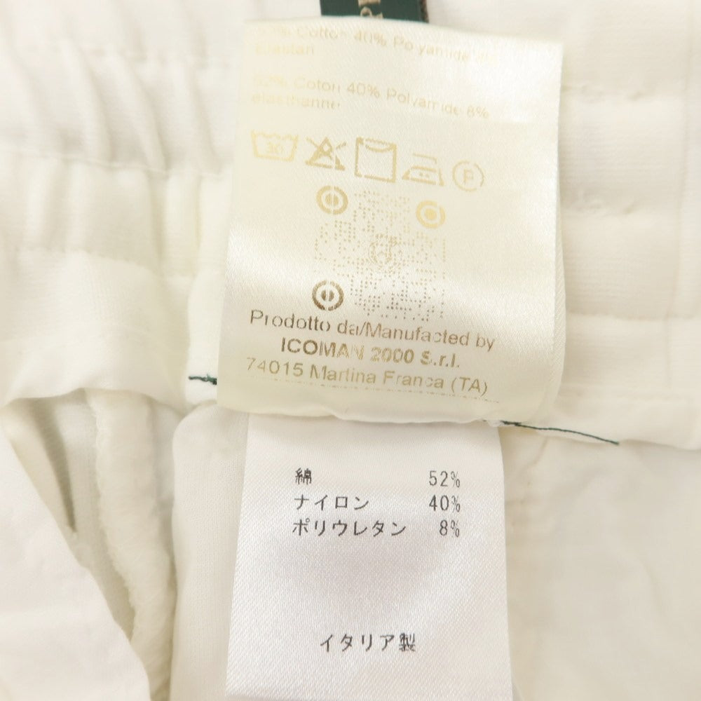 【中古】ベルウィッチ BERWICH ストレッチ コットンナイロン ショートパンツ ホワイト【 48 】【 状態ランクB 】【 メンズ 】
