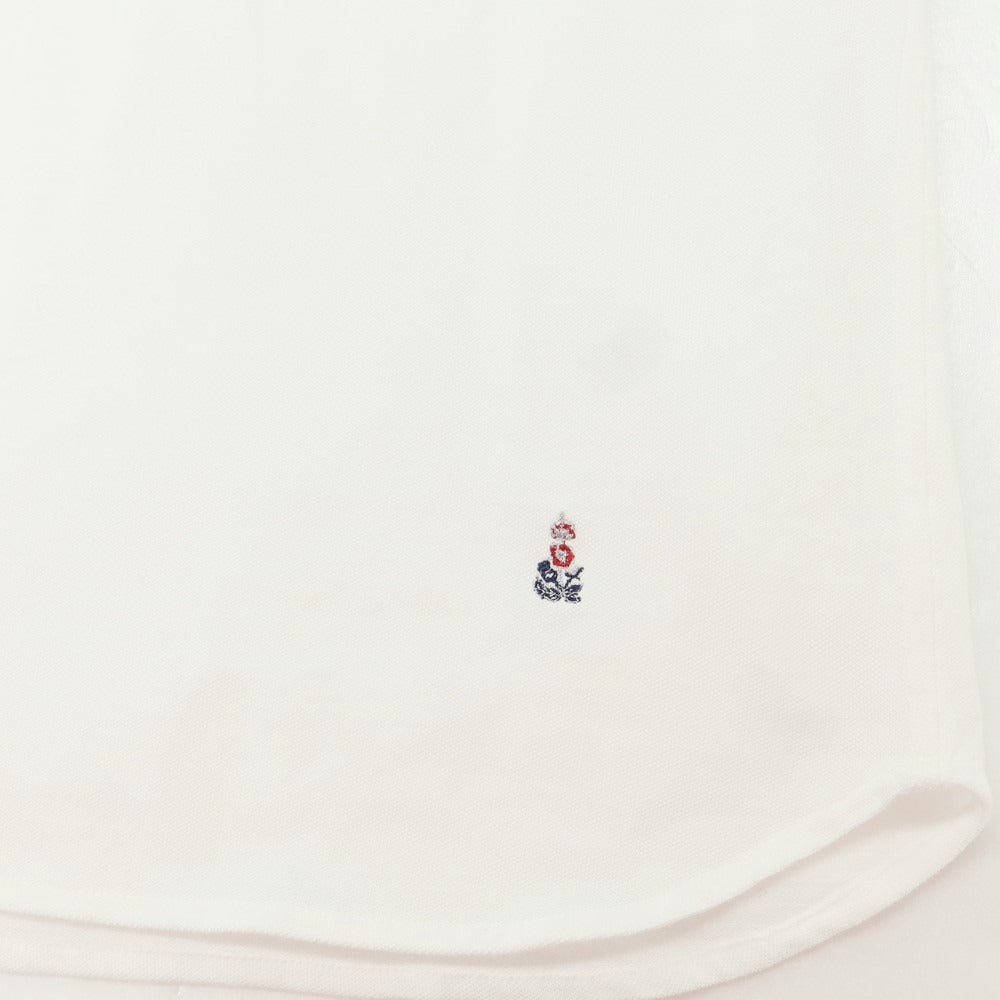 【SALE10%OFF/返品不可】【中古】ギローバー GUY ROVER コットン 半袖ポロシャツ ホワイト【 サイズM 】【 状態ランクC 】【 メンズ 】