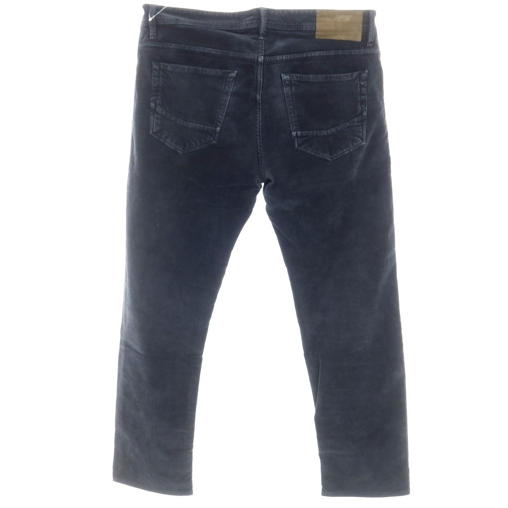 【中古】シビリア SIVIGLIA コットン コーデュロイパンツ ダークネイビー【サイズ33】【NVY】【A/W】【状態ランクC】【メンズ】