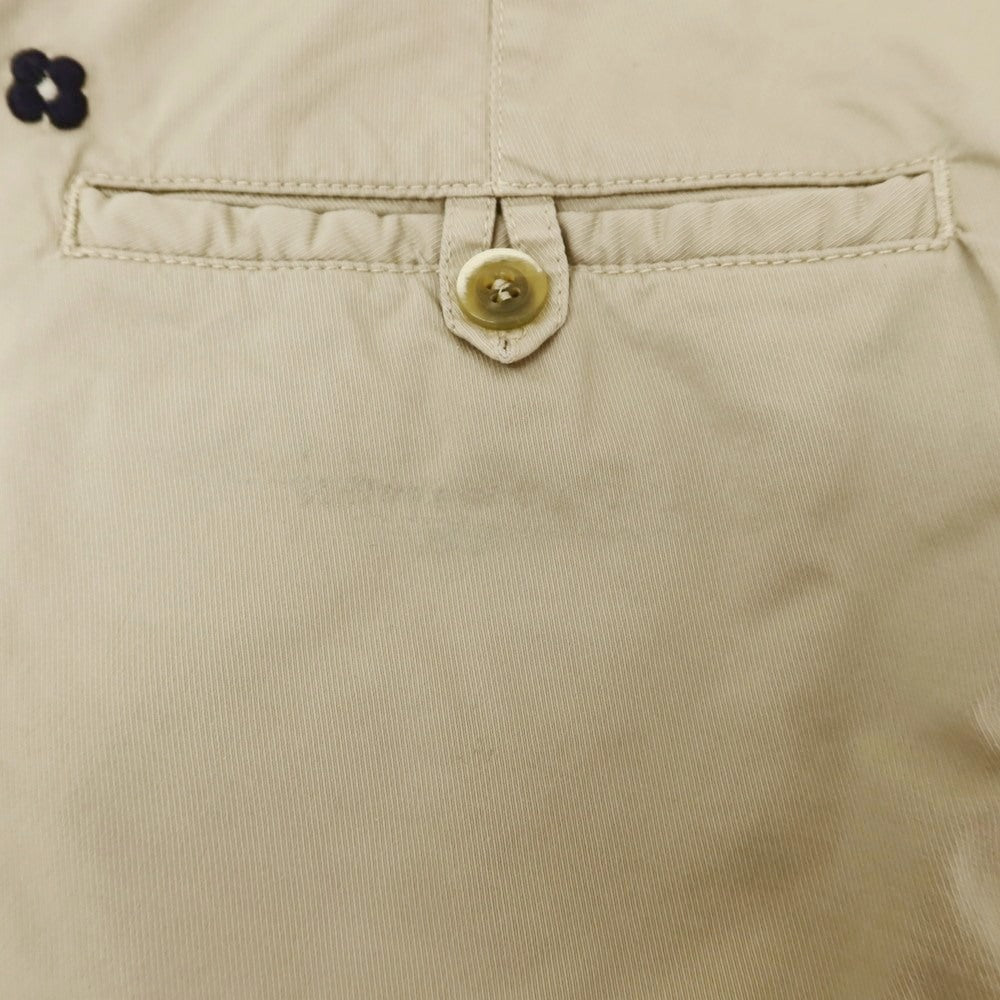 【中古】ラルディーニ LARDINI ストレッチ コットン ショートパンツ ベージュ【 50 】【 状態ランクD 】【 メンズ 】