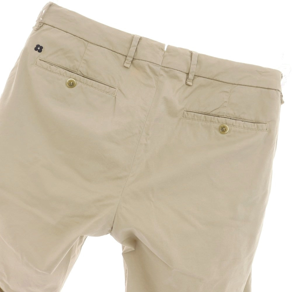 【中古】ラルディーニ LARDINI ストレッチ コットン ショートパンツ ベージュ【 50 】【 状態ランクD 】【 メンズ 】