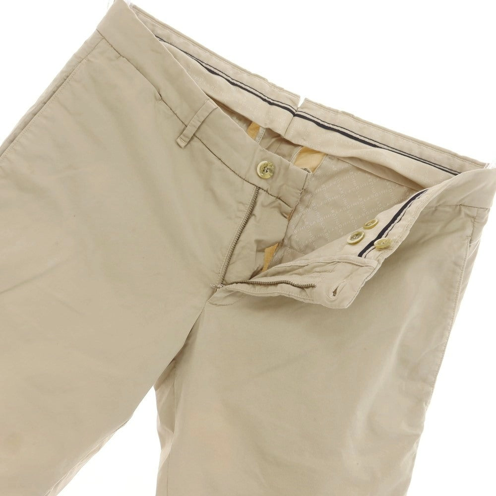 【中古】ラルディーニ LARDINI ストレッチ コットン ショートパンツ ベージュ【 50 】【 状態ランクD 】【 メンズ 】