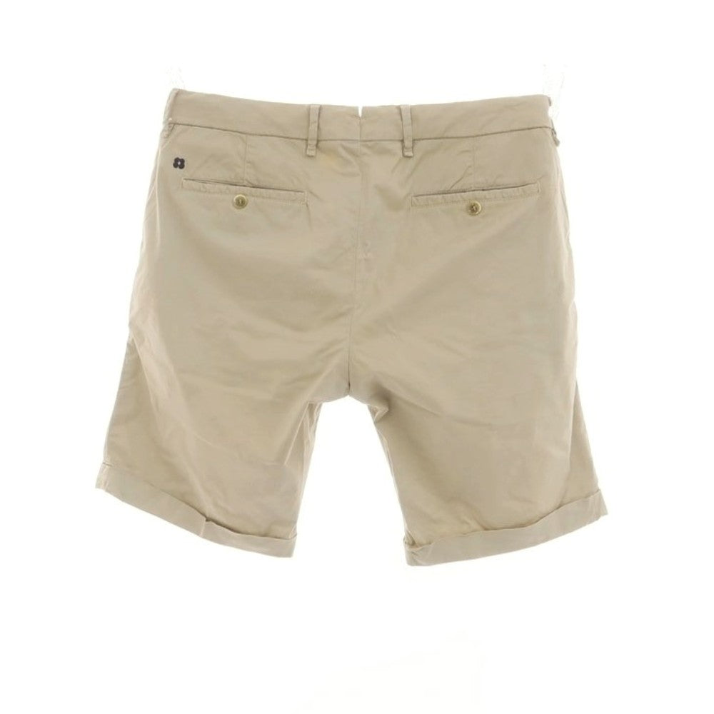 【中古】ラルディーニ LARDINI ストレッチ コットン ショートパンツ ベージュ【 50 】【 状態ランクD 】【 メンズ 】
