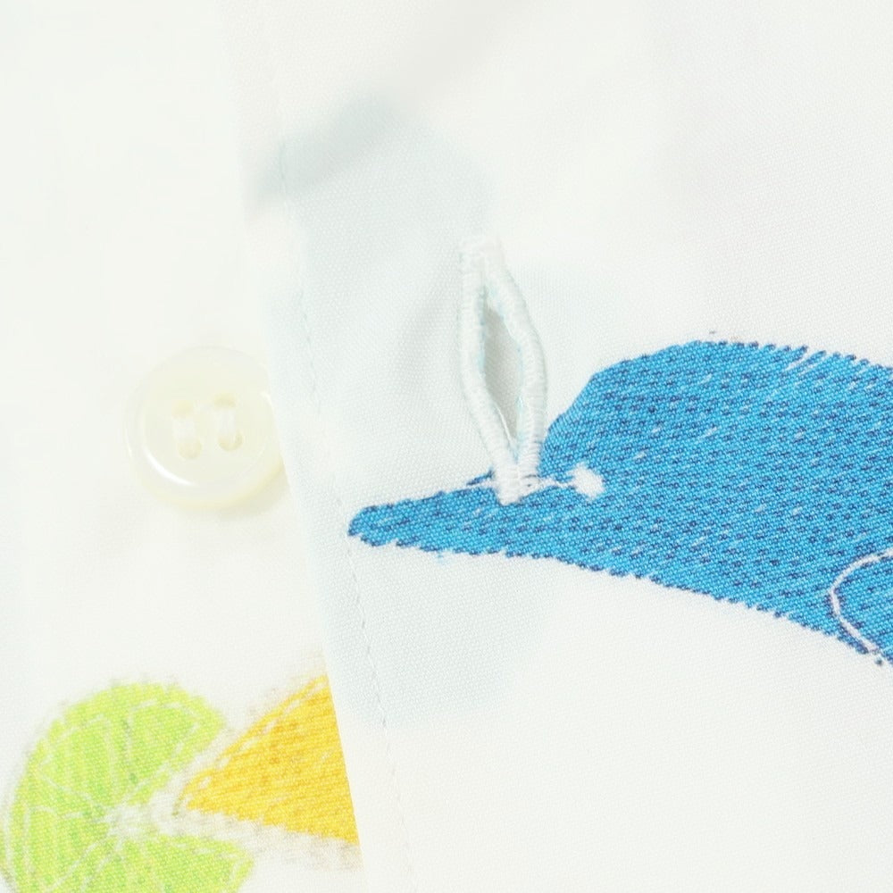 【中古】コムデギャルソンオムプリュス COMME des GARCONS HOMME PLUS 2024年春夏 コットン カジュアルシャツ ホワイト【 M 】【 状態ランクA 】【 メンズ 】