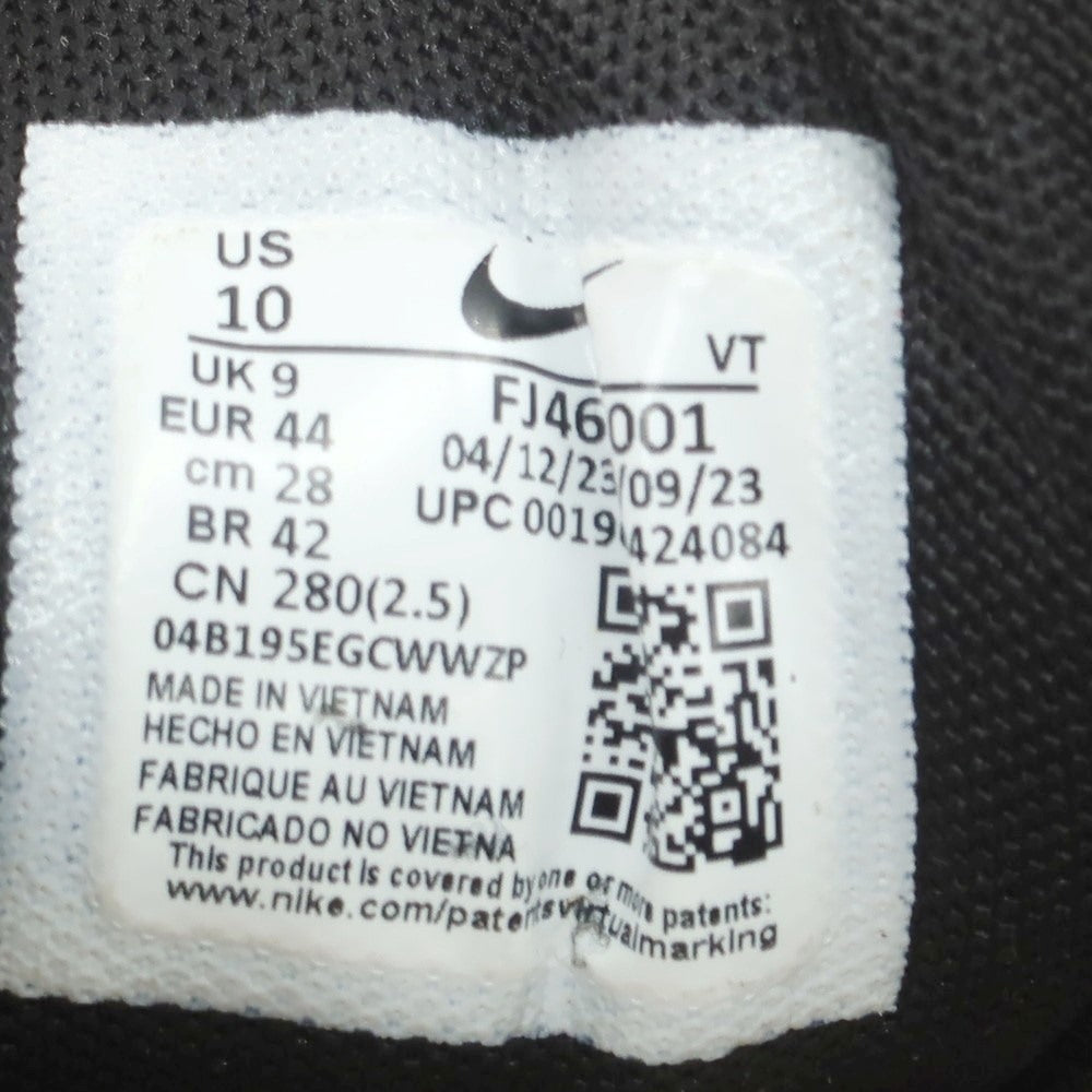 【中古】コムデギャルソンオムプリュス COMME des GARCONS HOMME PLUS × NIKE 2023年秋冬 AIR PEGASUS 2005 SP スニーカー ブラック【 28cm 】【 状態ランクA 】【 メンズ 】