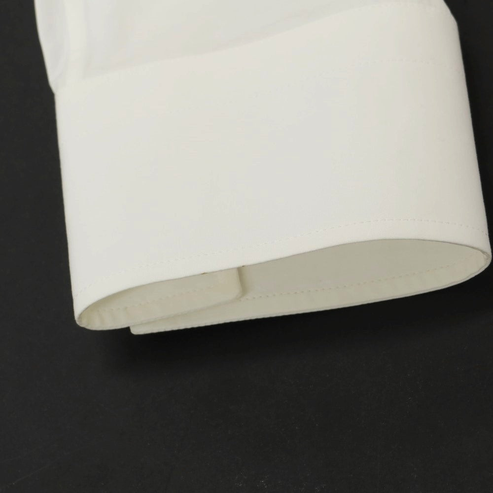 【中古】ボッテガヴェネタ BOTTEGAVENETA コットン レギュラーカラー カジュアルシャツ ホワイト【サイズ42】【WHT】【S/S/A/W】【状態ランクB】【メンズ】