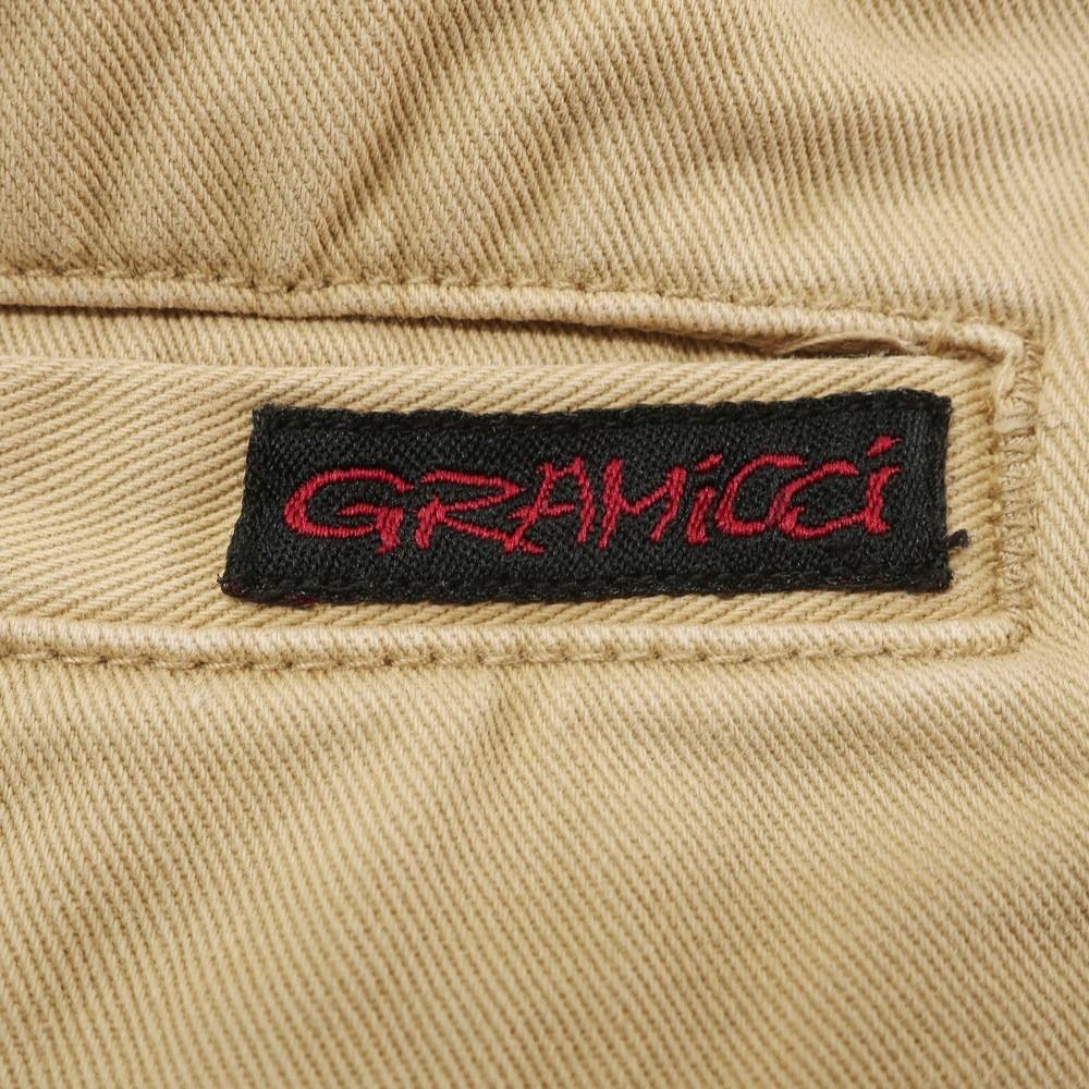 【中古】グラミチ Gramicci ツイルコットン ショートパンツ ベージュ【 XL 】【 状態ランクC 】【 メンズ 】