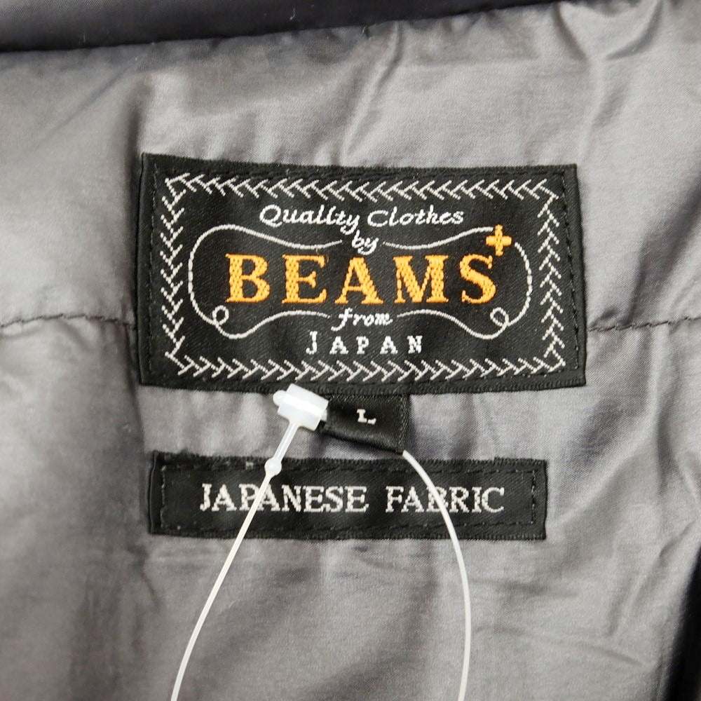 【中古】ビームスプラス BEAMS PLUS ナイロン フーデッド ダウンジャケット レッドオレンジ【 L 】【 状態ランクB 】【 メンズ 】
