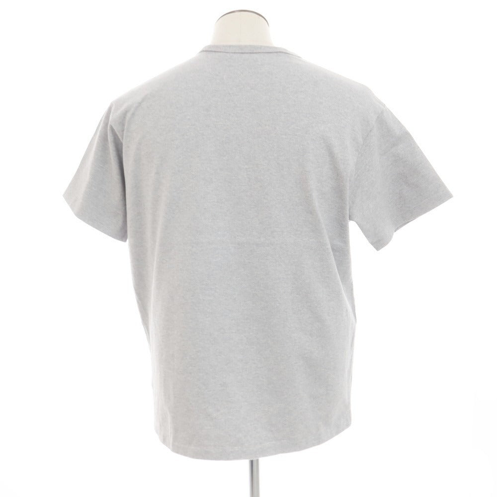 【中古】ポロ ラルフローレン Polo Ralph Lauren × BEAMS コットンレーヨン クルーネック 半袖Tシャツ ライトグレー【 L 】【 状態ランクB 】【 メンズ 】