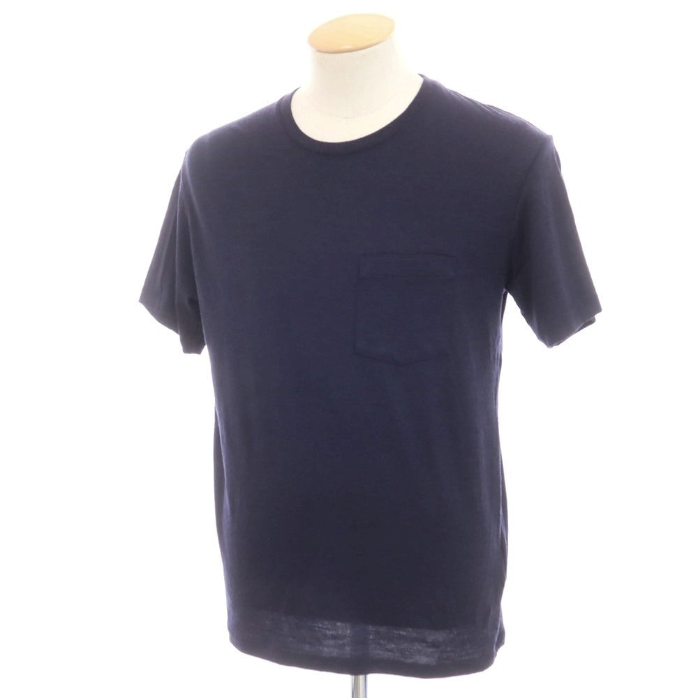 【中古】アイスブレーカー icebreaker ウールナイロン クルーネック 半袖Tシャツ ダークネイビー【 S 】【 状態ランクC 】【 メンズ 】