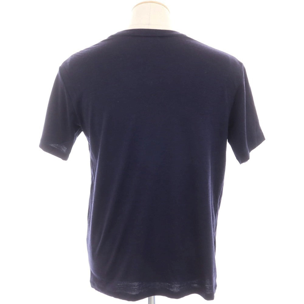 【中古】アイスブレーカー icebreaker ウールナイロン クルーネック 半袖Tシャツ ダークネイビー【 S 】【 状態ランクC 】【 メンズ 】