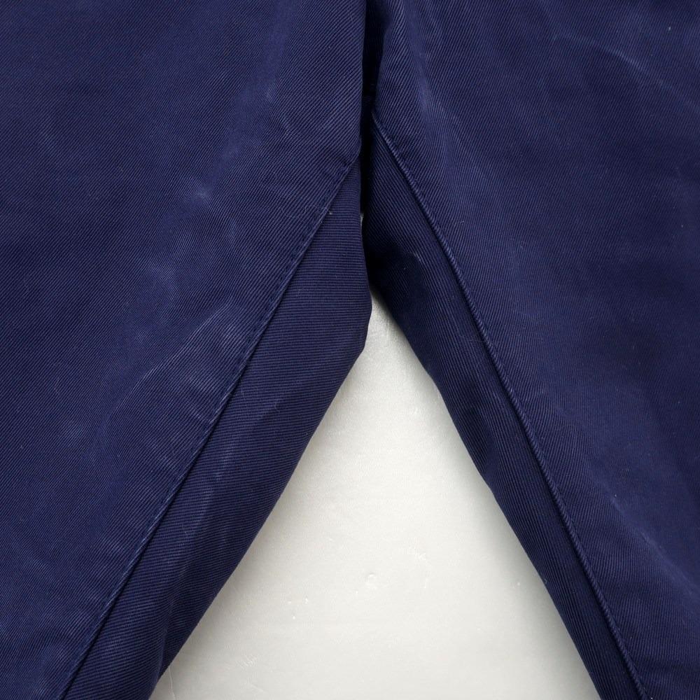 【中古】メゾンキツネ MAISON KITSUNE ツイルコットン ショートパンツ ネイビー【 28 】【 状態ランクC 】【 メンズ 】
