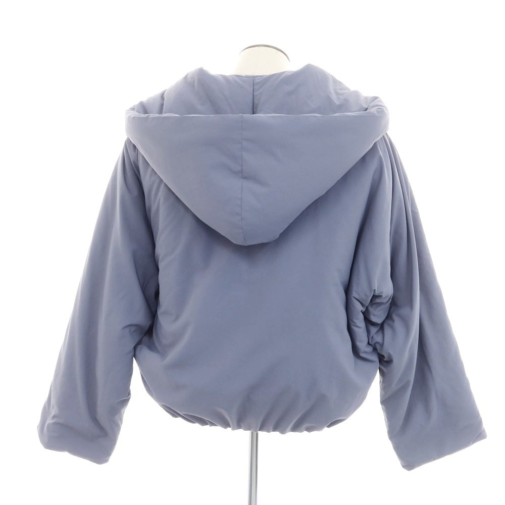 【中古】オム プリッセ イッセイミヤケ HOMME PLISSE ISSEY MIYAKE 2024年秋冬 フーデッド 中綿ブルゾン グレーブルー【 表記なし(L位) 】【 状態ランクA 】【 メンズ 】