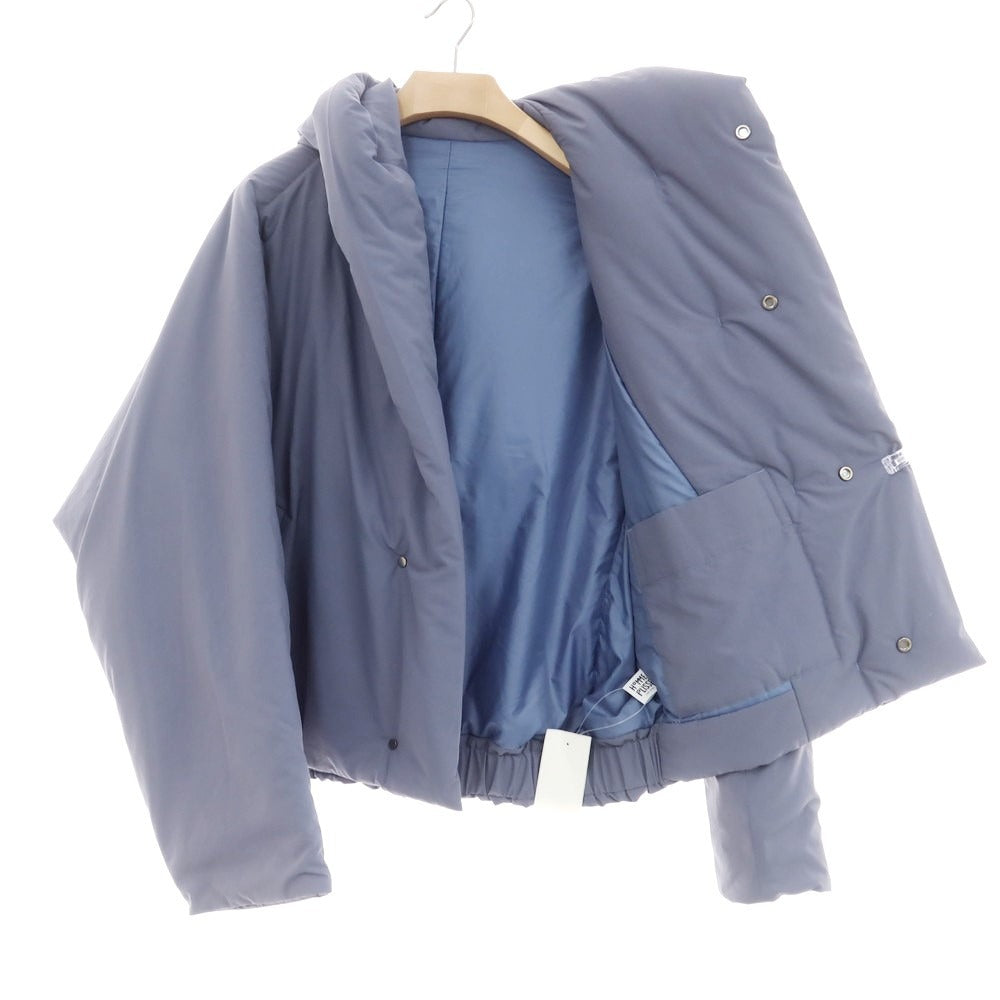 【中古】オム プリッセ イッセイミヤケ HOMME PLISSE ISSEY MIYAKE 2024年秋冬 フーデッド 中綿ブルゾン グレーブルー【 表記なし(L位) 】【 状態ランクA 】【 メンズ 】