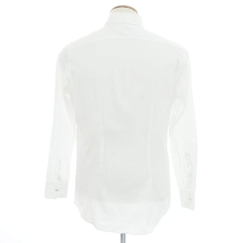 【中古】ポールスミス Paul Smith コットン ボタンダウン ドレスシャツ ホワイト【 M 】【 状態ランクB 】【 メンズ 】