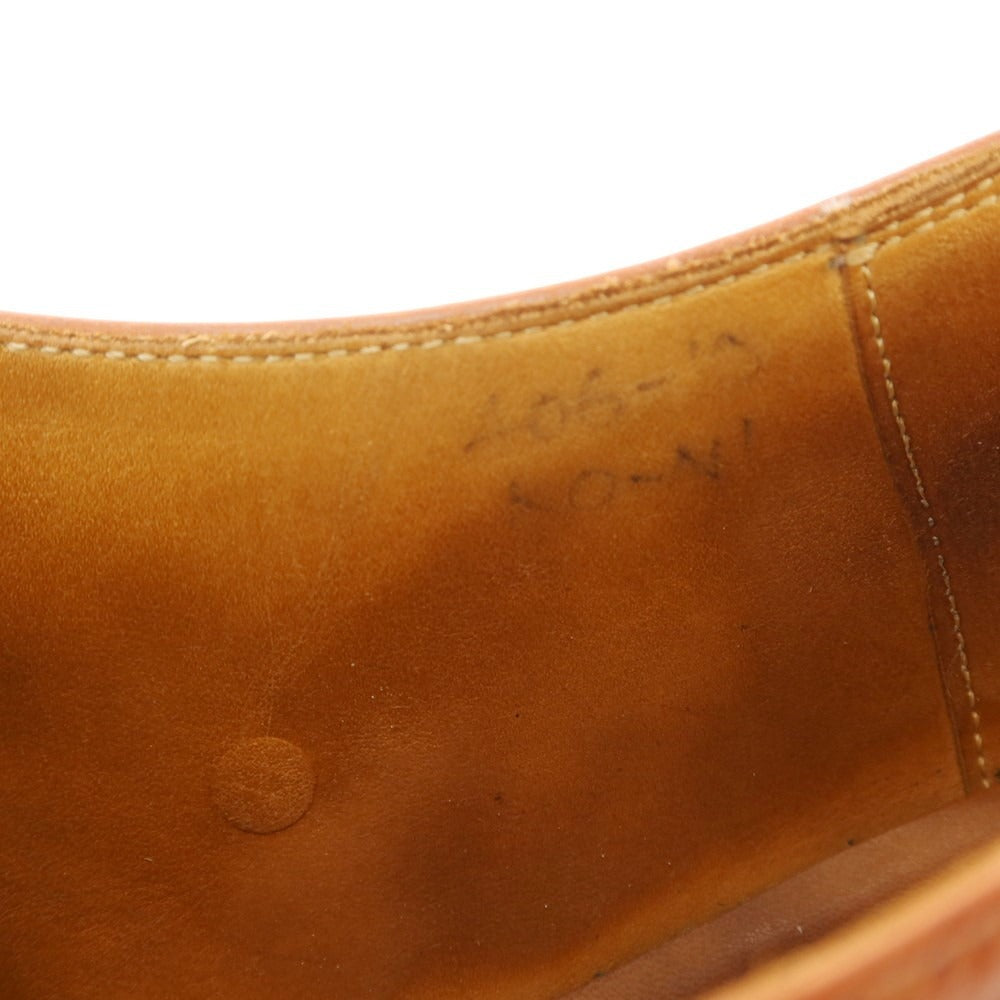 【中古】ココン KOKON ショルダーレザー ストレートチップ ドレスシューズ ブラウン【 10 KNO-1 】【 状態ランクC 】【 メンズ 】