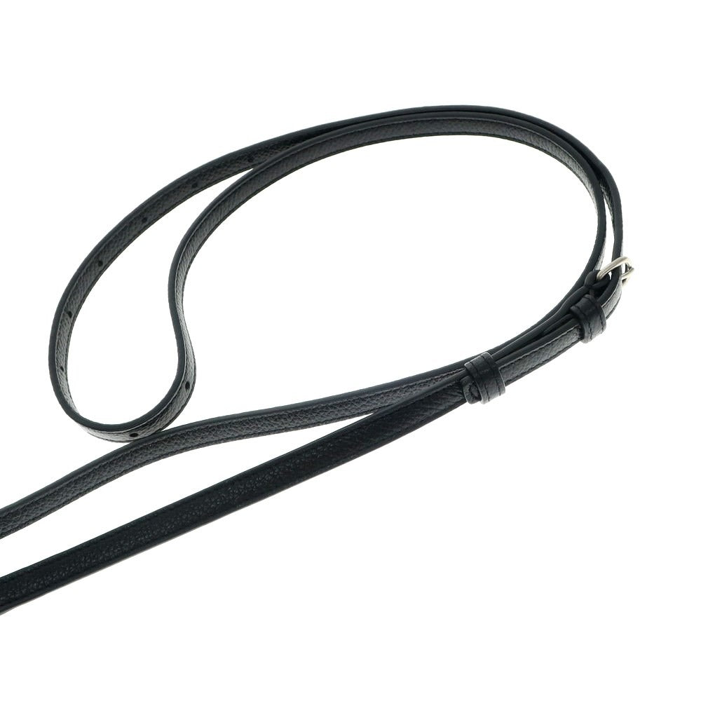 【中古】バレンシアガ BALENCIAGA ストラップ付 レザー スマホホルダー ブラック【 状態ランクA 】【 メンズ 】