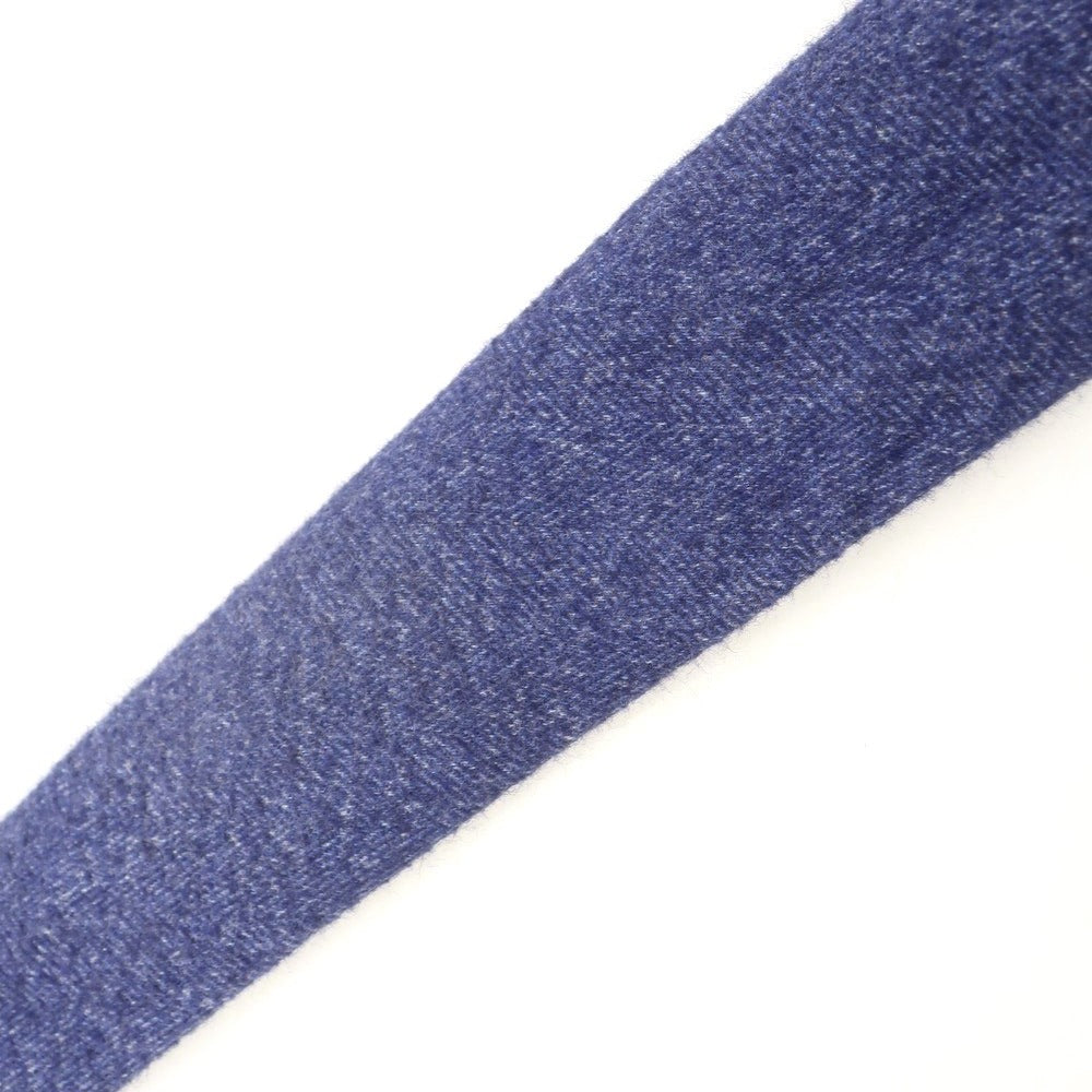 【中古】アーディーアンドシー AD&C 1956 コットンシルク 無地ネクタイ ライトネイビーxオレンジ【NVY】【A/W】【状態ランクC】【メンズ】