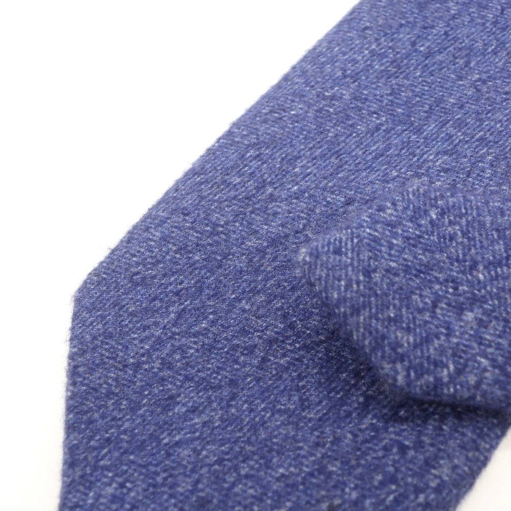 【中古】アーディーアンドシー AD&C 1956 コットンシルク 無地ネクタイ ライトネイビーxオレンジ【NVY】【A/W】【状態ランクC】【メンズ】