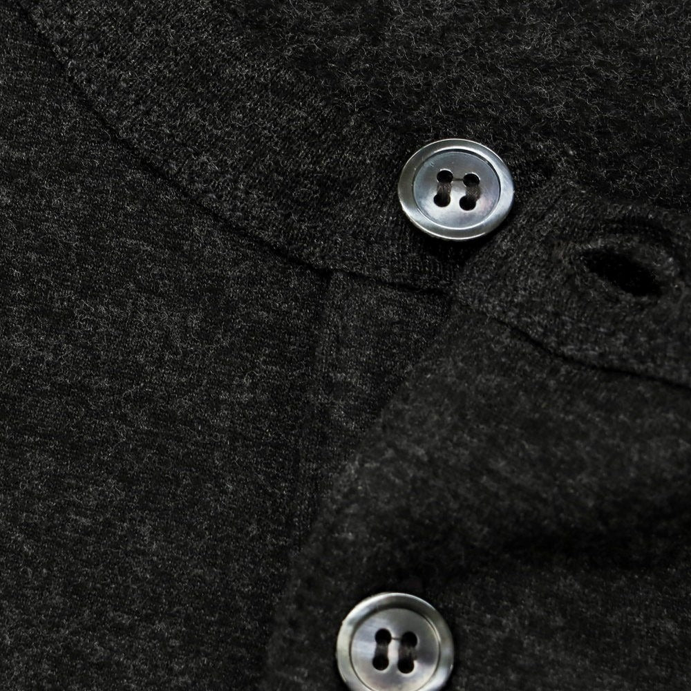 【新品】マジェスティック フィラチュール オム MAJESTIC FILATURES HOMME ストレッチレーヨン ヘンリーネック 長袖Tシャツ ダークグレー【サイズM】【GRY】【A/W】【状態ランクN】【メンズ】