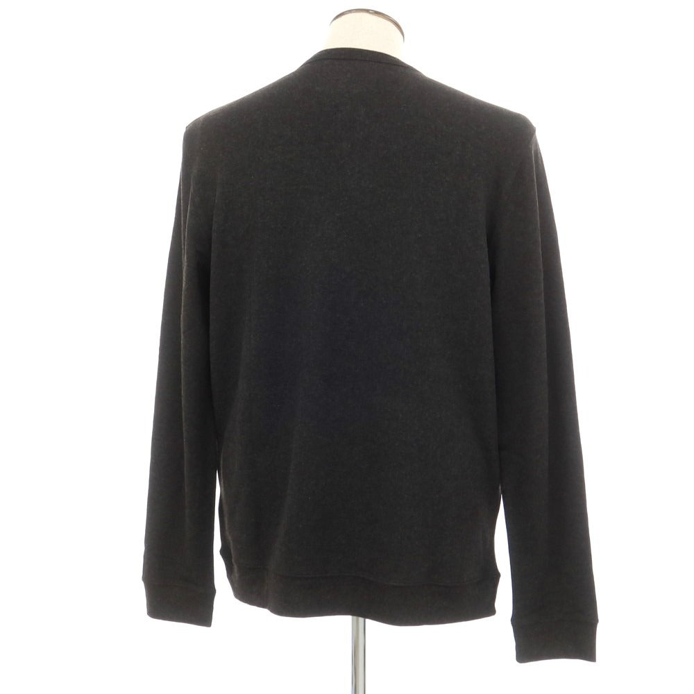 【新品】マジェスティック フィラチュール オム MAJESTIC FILATURES HOMME ストレッチレーヨン ヘンリーネック 長袖Tシャツ ダークグレー【サイズL】【GRY】【A/W】【状態ランクN】【メンズ】