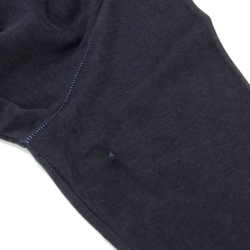 【新品アウトレット】マジェスティック フィラチュール オム MAJESTIC FILATURES HOMME コットンカシミヤシルク 長袖Tシャツ ネイビー【サイズS】【NVY】【S/S/A/W】【状態ランクN-】【メンズ】