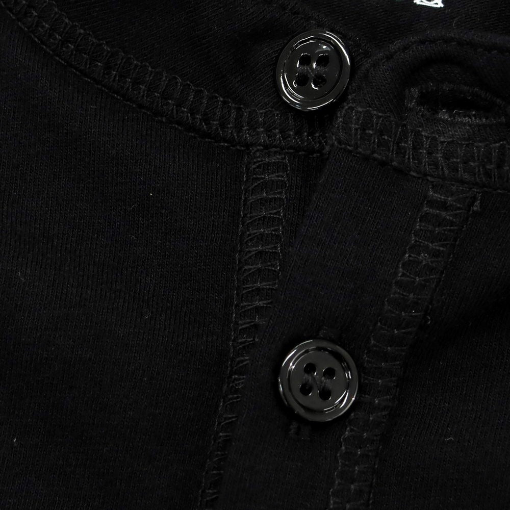 【新品】マジェスティック フィラチュール オム MAJESTIC FILATURES HOMME コットン ヘンリーネック 長袖Tシャツ ブラック【サイズL】【BLK】【S/S/A/W】【状態ランクN】【メンズ】