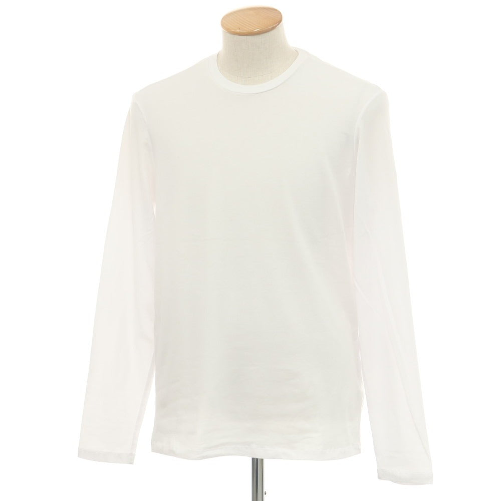 【新品】マジェスティック フィラチュール オム MAJESTIC FILATURES HOMME ストレッチコットン 長袖Tシャツ ホワイト【サイズS】【WHT】【S/S/A/W】【状態ランクN】【メンズ】