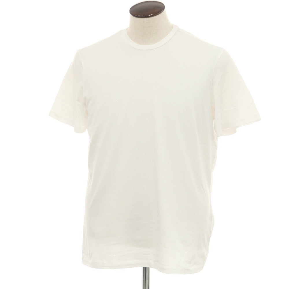 【新品】マジェスティック フィラチュール オム MAJESTIC FILATURES HOMME コットン クルーネック 半袖Tシャツ ホワイト【サイズL】【WHT】【S/S】【状態ランクN】【メンズ】